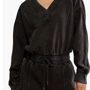 Free People long sleeve romper,